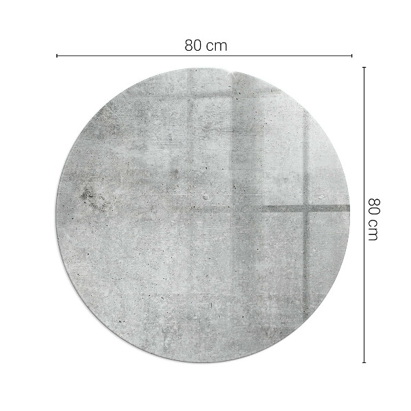 Szyba pod kominek Tekstura surowego betonu