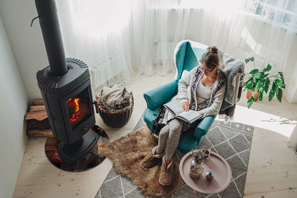 Podstawka pod kominek Kwiatowy bukiet w detalu