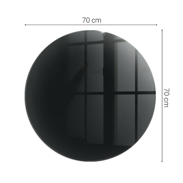 Szyba pod kominek Kolor Czarny