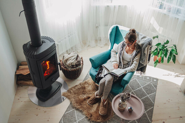 Podstawka pod kominek Kolor Szary