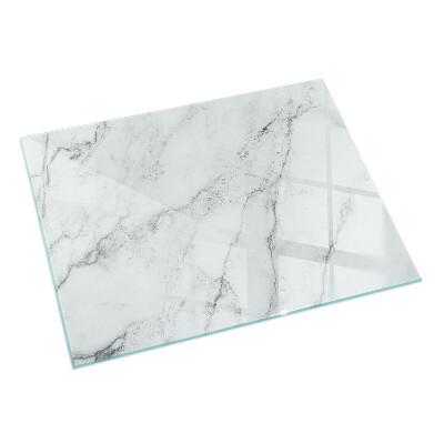 Szkło pod kominek Wzór marmurowy z żyłkami