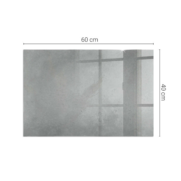 Szkło pod kominek Tekstura betonowa z efektem