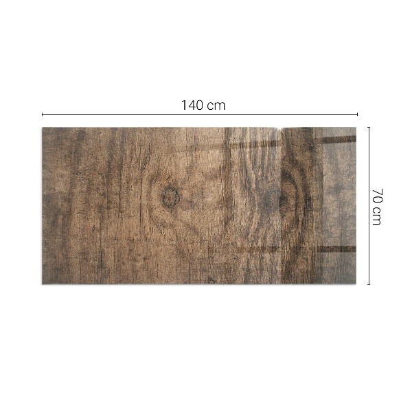 Podkładka pod kominek Naturalny wzór drewna