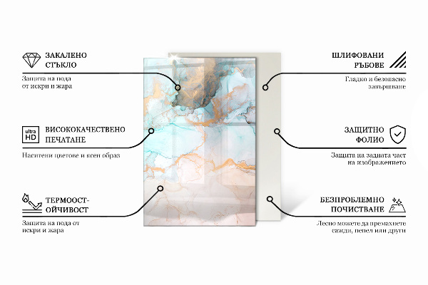 Podkładka pod kominek Wzór perforowanej blachy