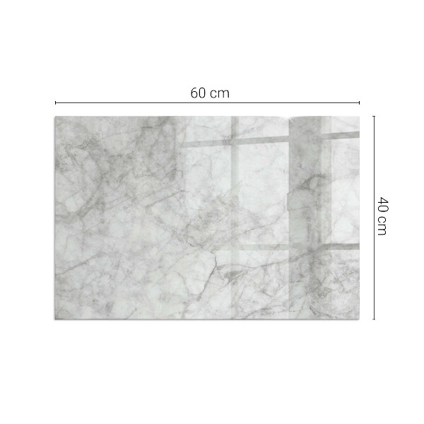 Szkło pod kominek Wzór marmurowej struktury