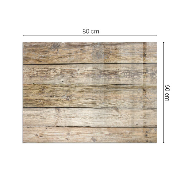 Podkładka pod kominek Tekstura drewnianych desek