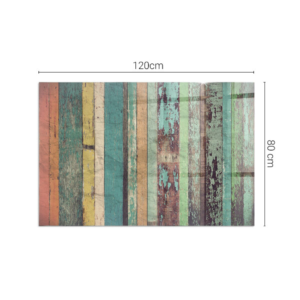 Podkładka pod kominek Deski w różnych odcieniach