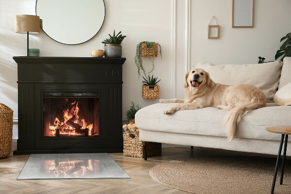 Podkładka pod kominek Tekstura surowego betonu