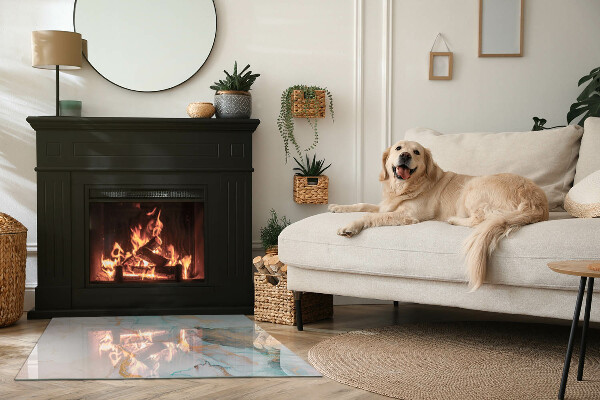 Podkładka pod kominek Abstrakcyjny wzór płynny