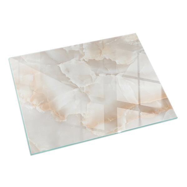 Szkło pod kominek Naturalny wzór kamienia