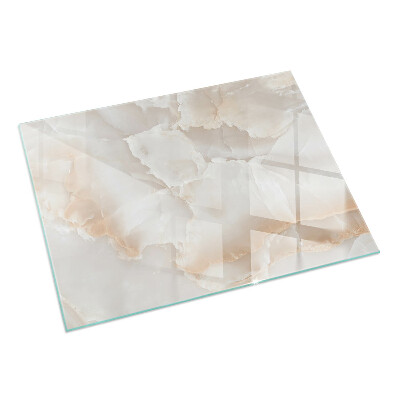 Szkło pod kominek Naturalny wzór kamienia