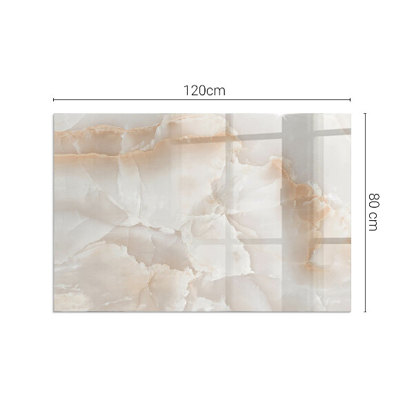 Szkło pod kominek Naturalny wzór kamienia