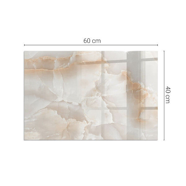 Szkło pod kominek Naturalny wzór kamienia