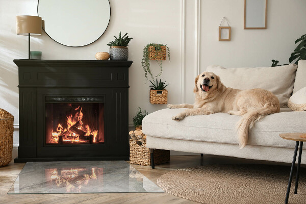 Podkładka pod kominek Naturalny wzór kamienia