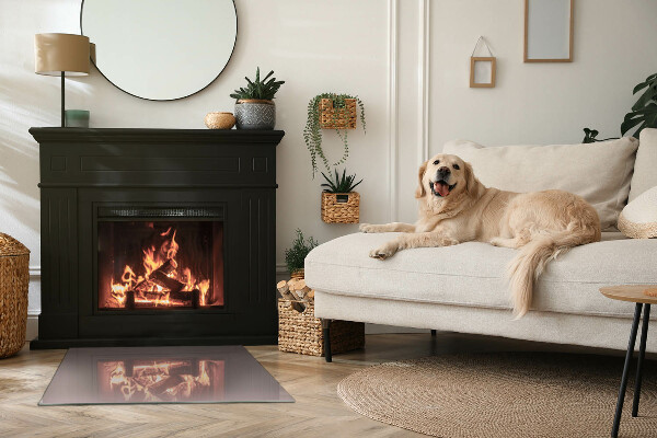 Podkładka pod kominek Kolor Beżowy