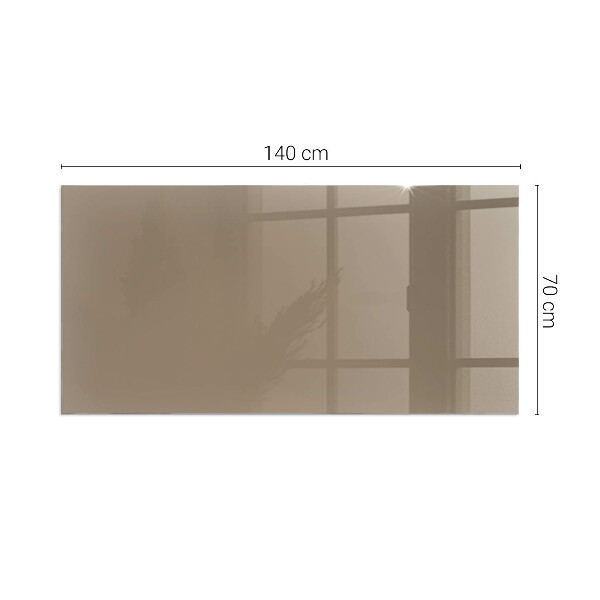 Szkło pod kominek Kolor Brązowy