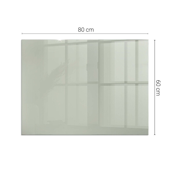 Szkło pod kominek Kolor Szaro-zielony