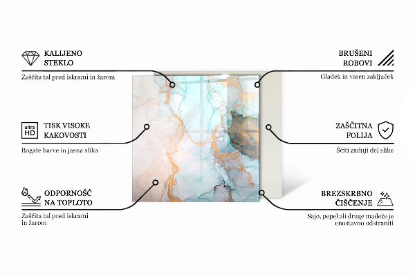 Podstawa kominkowa Wzór mozaiki dekoracyjnej