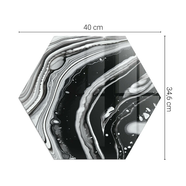 Podstawka pod kozę Abstrakcyjne fale i linie
