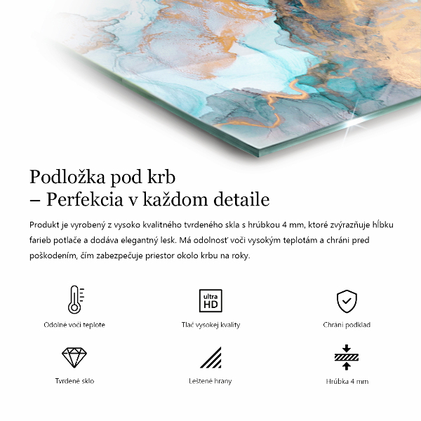 Podstawa kominkowa Wzór marmurowych żył