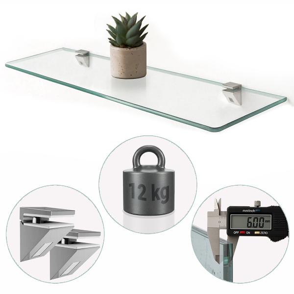 Półka do łazienki 60x13 cm