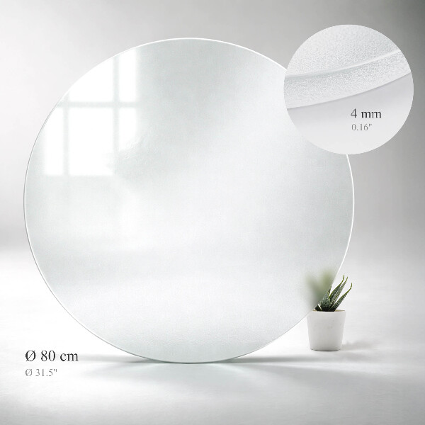 Blat do stolika w wersji półprzezroczystej