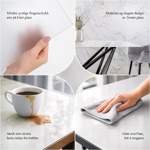 Blat do stolika w wersji półprzezroczystej