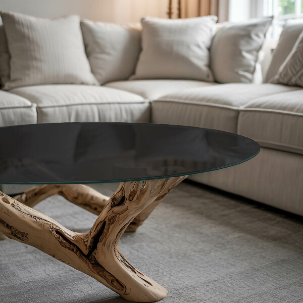 Blat Czerń bez wzorów