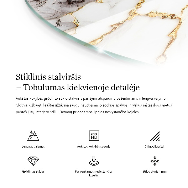 Blat Marmurowa struktura wzoru