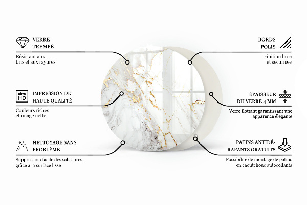 Blat Marmurowy motyw w naturze