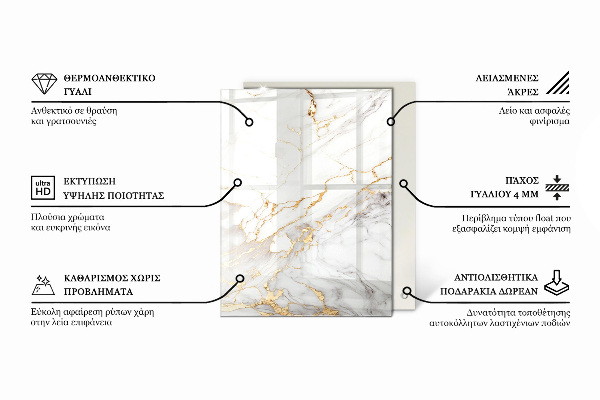 Blat Motyw marmurowej struktury