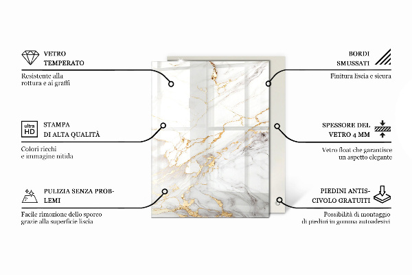 Blat Motyw marmurowej struktury