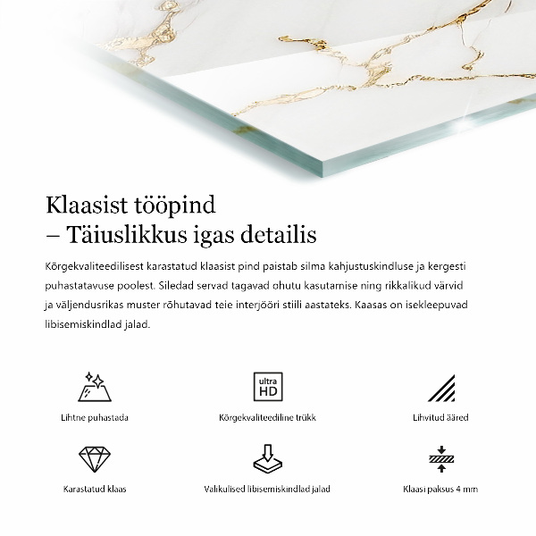 Blat Wzór eleganckiego marmuru