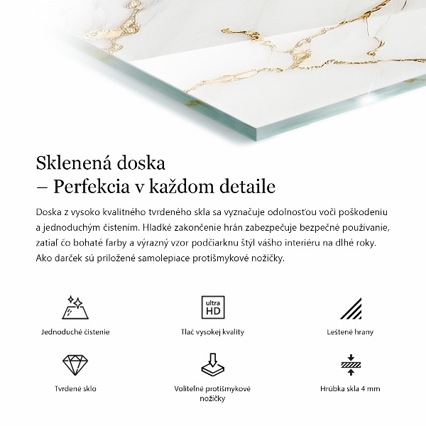 Blat Wzór eleganckiego marmuru