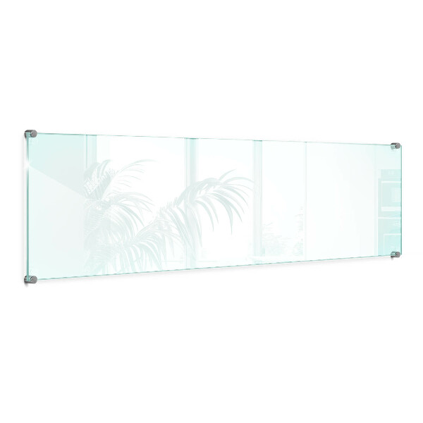 Transparentny panel do kuchni 100x30 cm