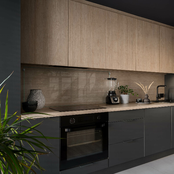 Szkło na ścianę do kuchni transparentne 125x50 cm