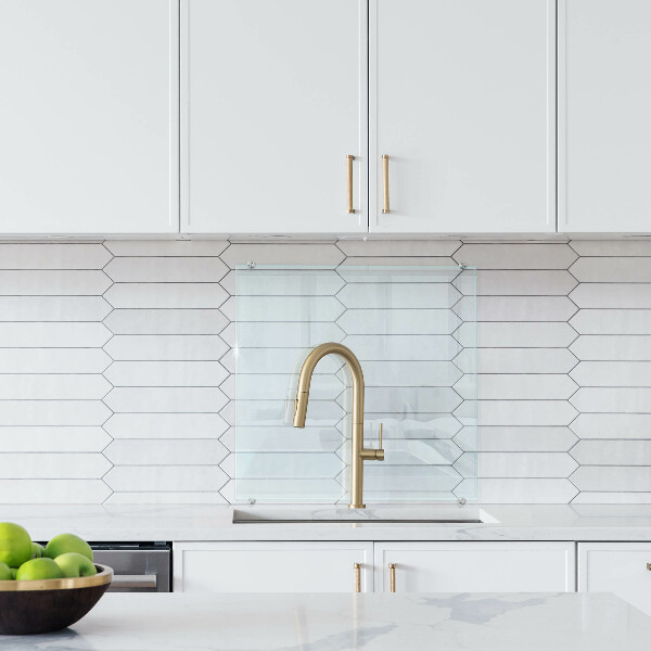 Transparentny panel szklany do kuchni 60x60 cm