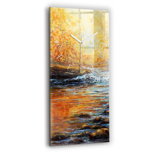 Zegar ścienny pionowy Sztuka artystyczna