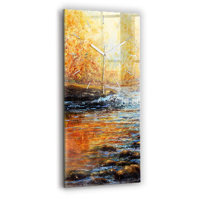 Zegar ścienny pionowy Sztuka artystyczna