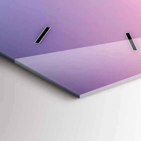 Zegar szklany pionowy Zachód słońca Malediwy