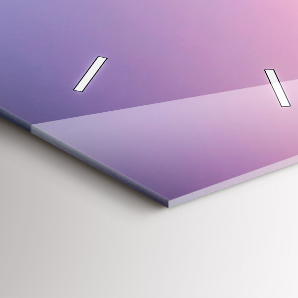 Zegar szklany pionowy Zachód słońca Malediwy