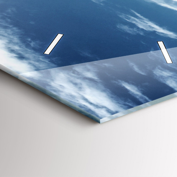 Zegar szklany pionowy Gondole Wenecja Włochy