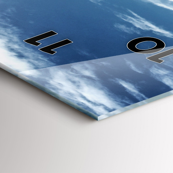 Zegar szklany pionowy Gondole Wenecja Włochy