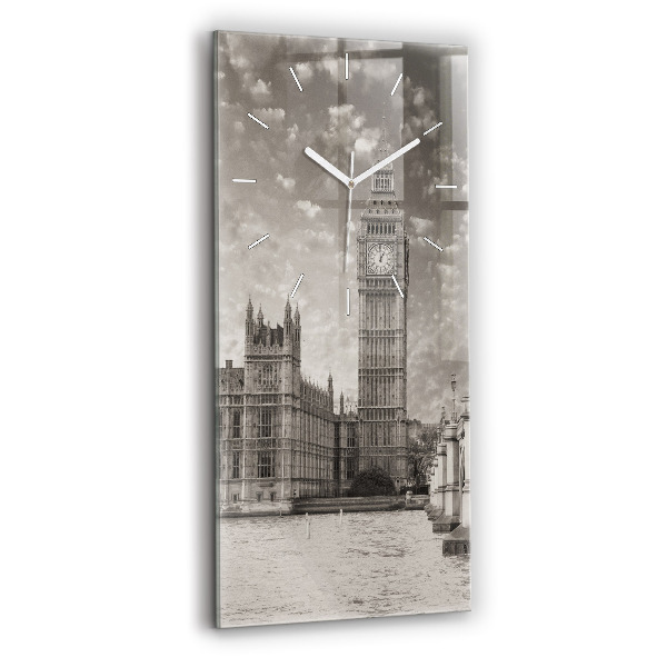 Zegar szklany pionowy Londyn Anglia Big Ben