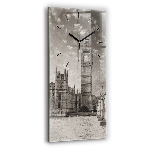 Zegar szklany pionowy Londyn Anglia Big Ben