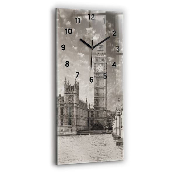 Zegar szklany pionowy Londyn Anglia Big Ben