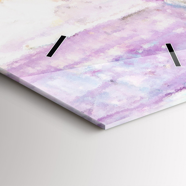 Zegar szklany pionowy Przygotowanie baletnicy