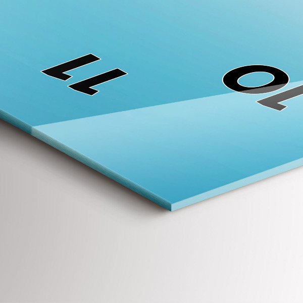 Zegar ścienny pionowy Latająca wyspa