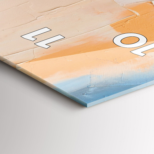 Zegar ścienny pionowy Portret kobiety