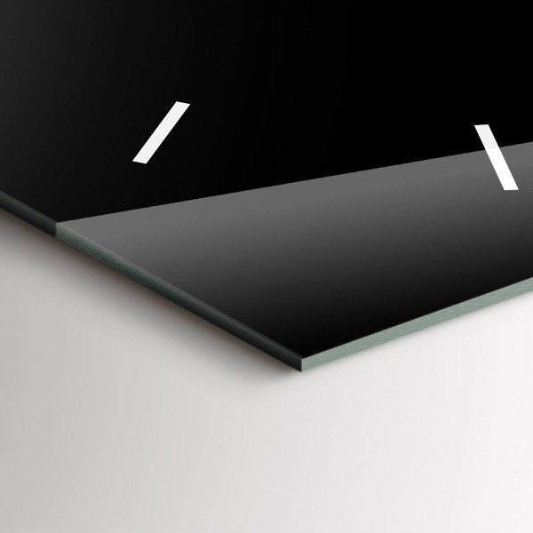 Zegar ścienny pionowy Kolorowe pióra ptaka